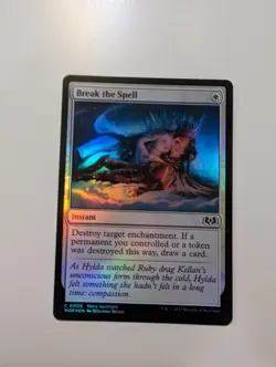 MTG - Break the Spell (Foil) - Wilds of Eldraine NM/M Condition - Image 1