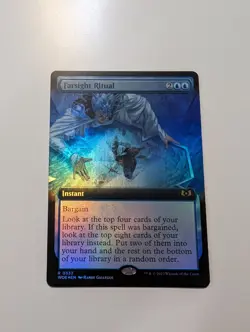 MTG - Farsight Ritual (Extended Art Foil) - Wilds of Eldraine NM/M Condition - Image 1