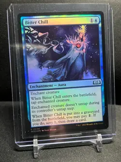 Bitter Chill - Foil - Magic MTG 2023 Wilds of Eldraine - NM/M - Image 1