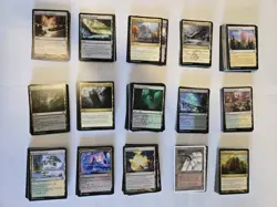300+ Non-Basic/Special Lands- MTG Bulk Mixed Lot Collection Some Rares - Image 1