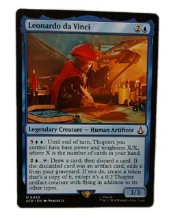 Leonardo da Vinci Universes Beyond: Assassin's Creed Regular Mythic 0020 - Image 1