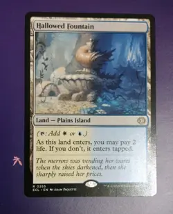 Magic the Gathering-Lorwyn Eclipsed/Hallowed Fountain 265 REGULAR - Image 1
