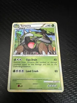 Pokemon TCG Torterra Holo Cracked Ice 10/95 - Image 1