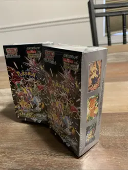 Pokemon Shiny Treasure ex Booster Box SV4a Japanese Lot of 2 SEALED (US SELLER) - Image 2