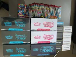 Pokemon Sealed Lot - ETBs, Booster Bundles & 51 Loose Packs - Huge Bundle - Image 1
