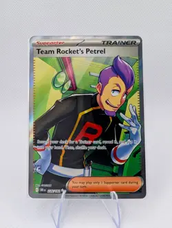 Pokemon -Team Rocket's Petrel - 226/182 - DRI Destined Rivals - Full Art Trainer - Image 1