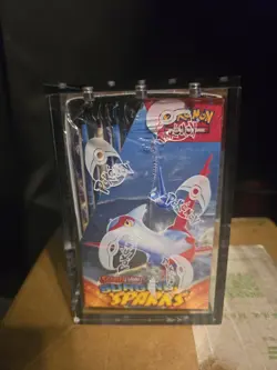 Pokemon Surging Sparks Booster Box Sealed with acrylic magnetic case - Image 2
