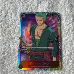 Roronoa Zoro OP01-025 - One Piece TCG - SR Near-Mint Super Rare Foil English - Image 1