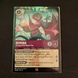 Disney Lorcana Whispers in the Well - Demona Scourge of the Wyvern Clan 55/204NM - Image 1