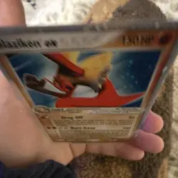 Pokemon Blaziken ex 150 HP EX 100 Attack Card Stock Collectible Pokemon TCG Card - Image 1