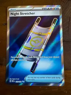 Night Stretcher 173/132 Mega Evolutions Trainer Item Pokemon Card NM Pack Fresh - Image 1