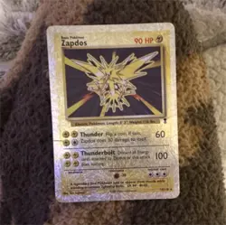 Pokemon Zapdos 90 HP Holo Rare Card 19/110 Basic 2002 English TCG - Image 1