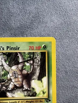 Pokemon TCG Card Giovanni's Pinsir Gym Challenge #24/132 Unlimited Rare - Image 3
