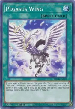 Pegasus Wing - MP20-EN092 -Common - 1st Edition Near Mint Yugioh Card - Image 1