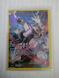 Pokemon Palkia XY XY75 Holo Black Star Promo 2015 TCG Card English Full Art MINT - Image 1