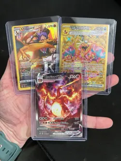 Charizard Lot Pokemon Card Collection Lot Full Arts LOT BANGER LOT MINT - Image 1