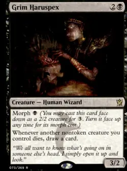 Khans of Tarkir #73 Grim Haruspex - Image 1