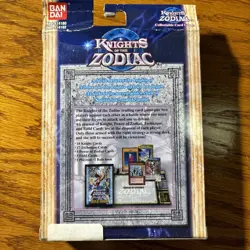 Knights of the Zodiac Card Game Starter Set Sealed 2003 Perilous Conquest - Image 3