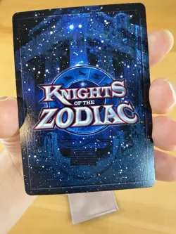 Leo Aioria / Knights Of The Zodiac Card LV6 K-078 Holo W Dragon Shiryu Mint - Image 4