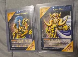 Aries Mu / Pisces Aphrodite Knights Of The Zodiac Card - Image 1