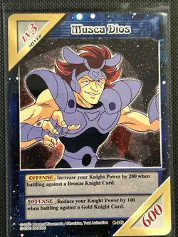 2003 Knights of the Zodiac Collectible Card Game Musca Dios #K-046 - Image 1
