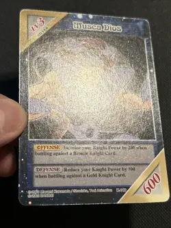 2003 Knights of the Zodiac Collectible Card Game Musca Dios #K-046 - Image 3
