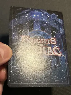 2003 Knights of the Zodiac Collectible Card Game Musca Dios #K-046 - Image 4