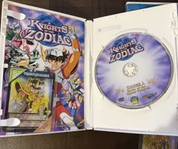 Knights of the Zodiac Volume 1 & 5 DVDs with Very Rare Trading Cards! 702727076220 - Image 3