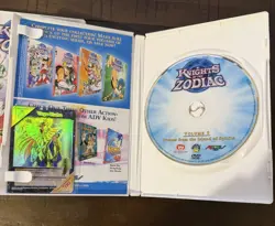Knights of the Zodiac Volume 1 & 5 DVDs with Very Rare Trading Cards! 702727076220 - Image 4