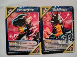 Knights of the Zodiac Promo Cards Exclusives Bandai 2003 Lot 2 - Image 1