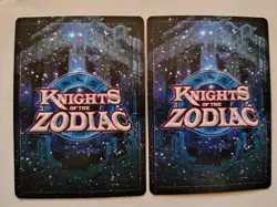 Knights of the Zodiac Promo Cards Exclusives Bandai 2003 Lot 2 - Image 3