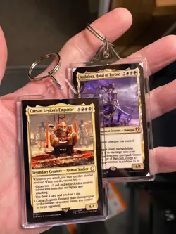 Magic The Gathering Limited Edition - Mini Slab Keychains - ALPHA BETA and more! - Image 5
