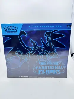 Pokemon TCG: Mega Evolution Phantasmal Flames Elite Trainer Box [Brand New] - Image 1