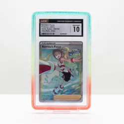 Pokemon Korrina's Focus Holo #160/163 Battle Styles 2021 - CGC 10 Gem Mint - Image 1