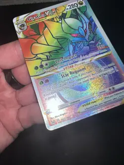 Pokemon Giratina VSTAR 201/196 Lost Origin Rainbow Secret Rare Minty - Image 3