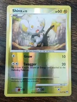 Shinx 74/99 Reverse Holo Platinum Arceus Pokemon - Image 1