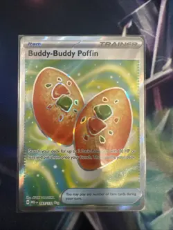 Buddy-Buddy Puffin 167/132 Mega Evolution Pokemon TCG Near Mint - Image 1