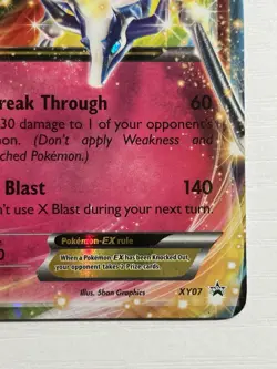 Pokemon XY Black Star Promos Xerneas EX XY07 HP - Image 4