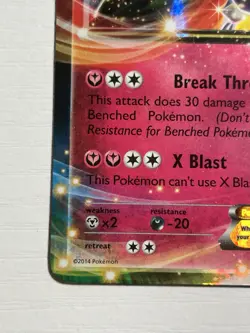 Pokemon XY Black Star Promos Xerneas EX XY07 HP - Image 5