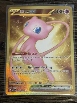 Pokemon Scarlet & Violet 151 - Mew EX 205/165 Hyper Rare Gold - Image 1
