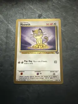 Meowth - (Gold Bordered Promo) 56/64 Miscellaneous Cards & Products Regular - Image 1