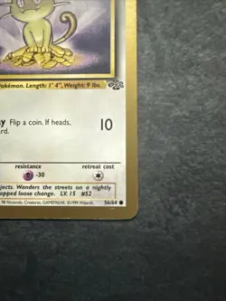 Meowth - (Gold Bordered Promo) 56/64 Miscellaneous Cards & Products Regular - Image 2