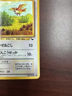 Pidgey No.016 Vending Series 1 Old back Vintage Glossy Pokemon Card Japanese NM - Image 5