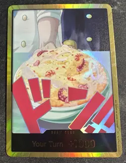 DON!! Card (Sanji) (Gold) Premium Booster -The Best- Vol. 2 Foil - Image 2