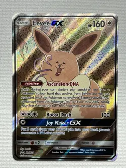 Eevee GX SM233 Black Star Promo Card NM Condition, Pokemon Tcg Very Clean - Image 1