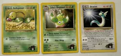 🌲🌴GYM HEROES ERIKA Lot Of 11!🌴🌲 PLUS 2 Base Set Mystery Cards! - Image 2
