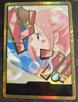 DON!! Card (Shirahoshi) (Gold) Premium Booster -The Best- Vol. 2 Foil - Image 2