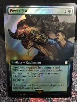 Power Fist (Extended Art) (Surge Foil) Universes Beyond: Fallout Foil - Image 3