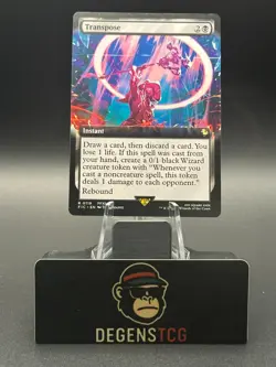 Transpose 0119 (Extended Art) Commander: Final Fantasy Regular non foil MTG - Image 1