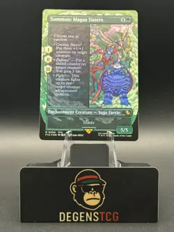 Summon: Magus Sisters (Borderless) Commander: Final Fantasy Foil 0200 - Image 1